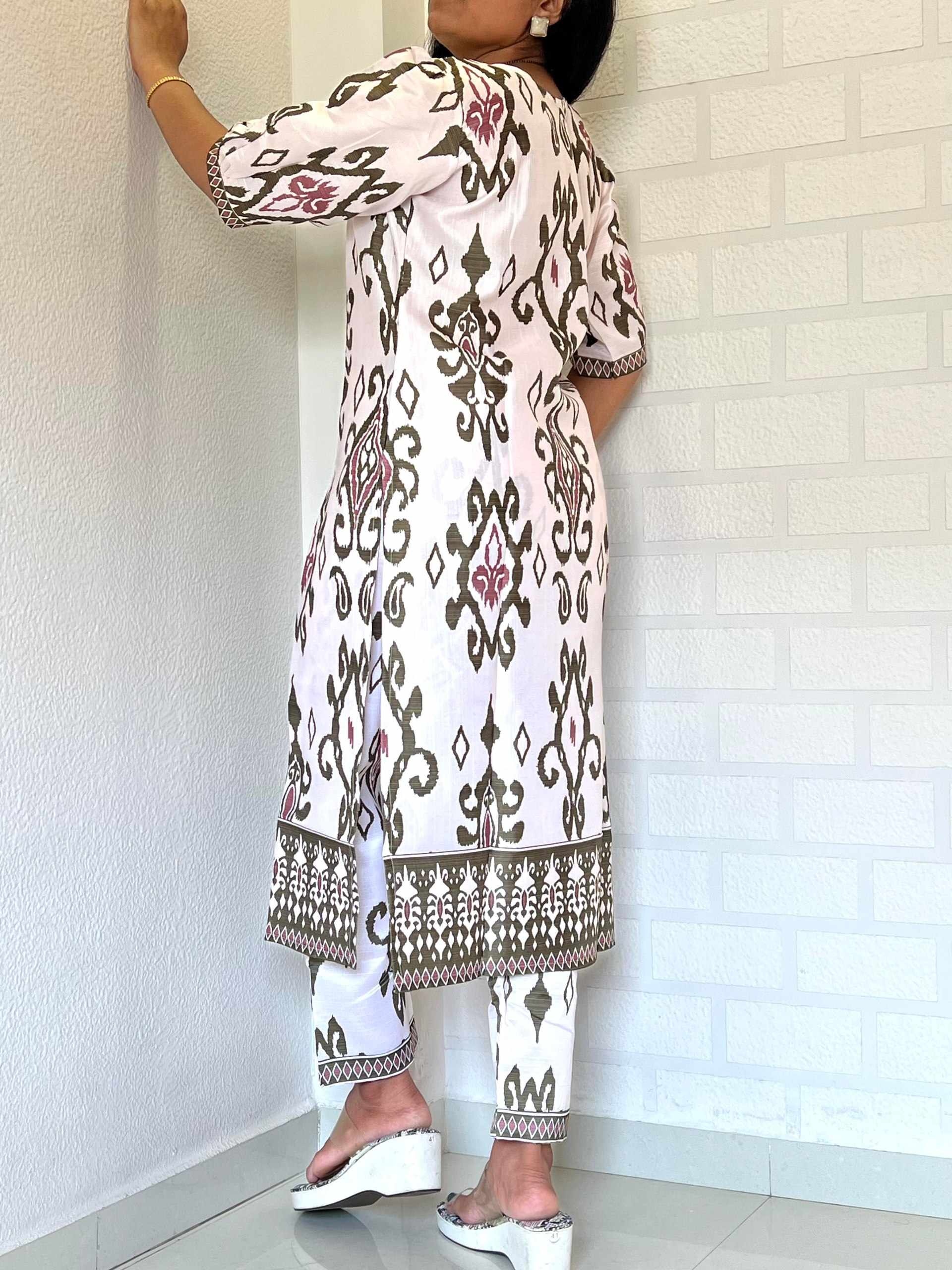 WM 19 White Co-ord Set