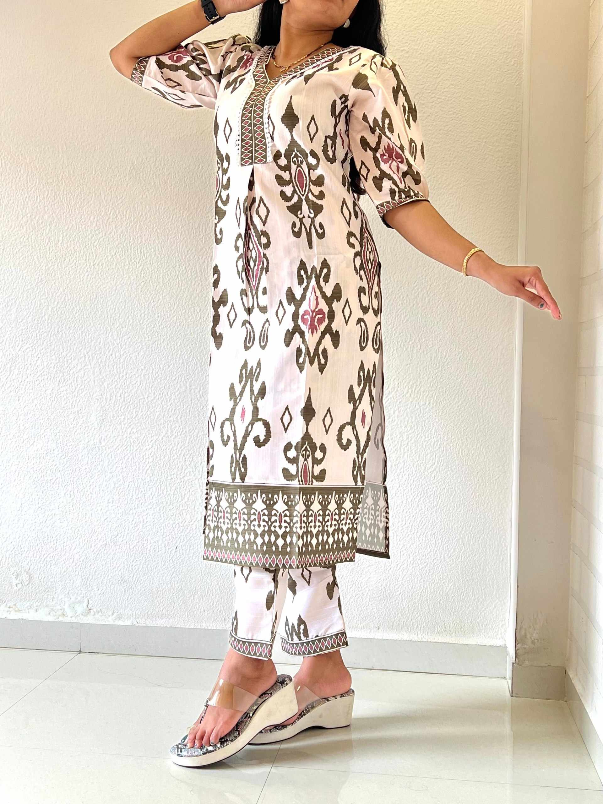 WM 19 White Co-ord Set